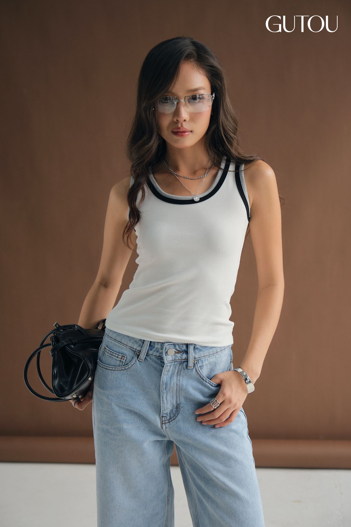 [ GUTOU ] Quần Jeans Suông Elegant Jeans_thumbnail_7