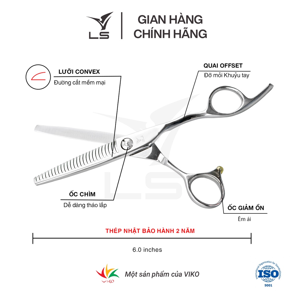 Kéo tỉa Viko LS T3226L (Tay trái) - bảo hành 2 năm_thumbnail_5