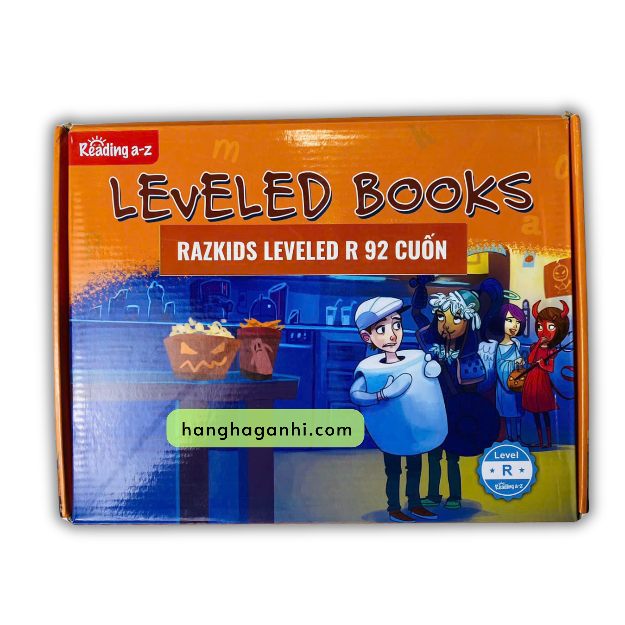Razkids nhập bản in rời level R 92 quyển nguyên hộp kèm file nghe