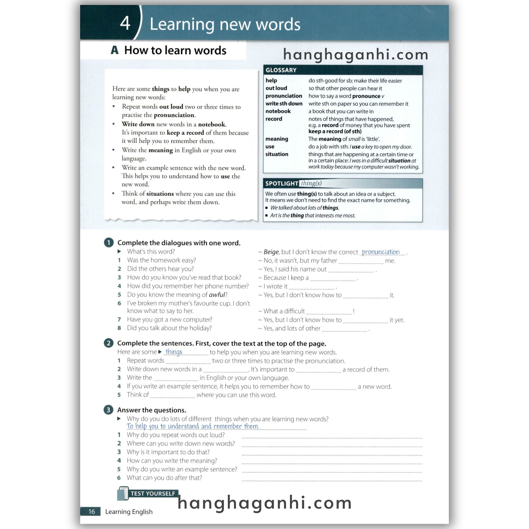 Oxford Word Skills Elementary Vocabulary With Answer Key ( 2Nd Edition)_thumbnail_5