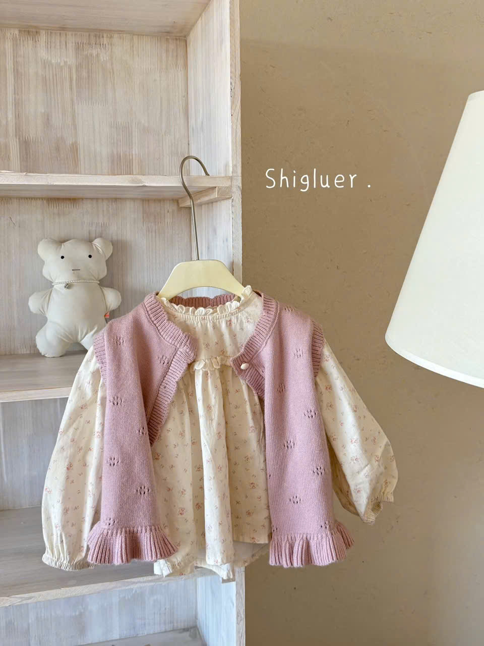 (G174)Áo thô kem hoa nhí hồng  shig_thumbnail_0