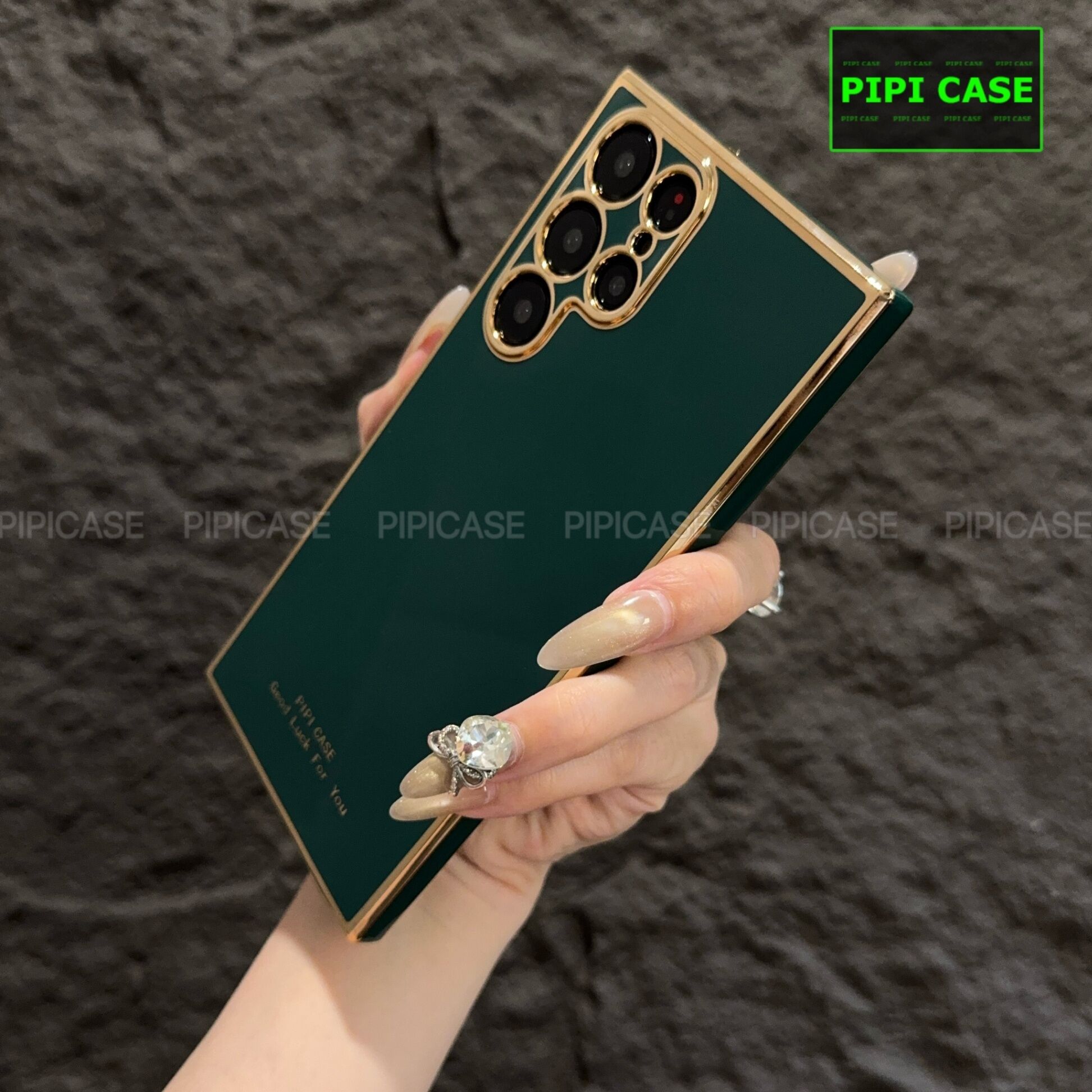 Ốp Lưng Samsung S22 Ultra 5G - Royal - Xanh Lá