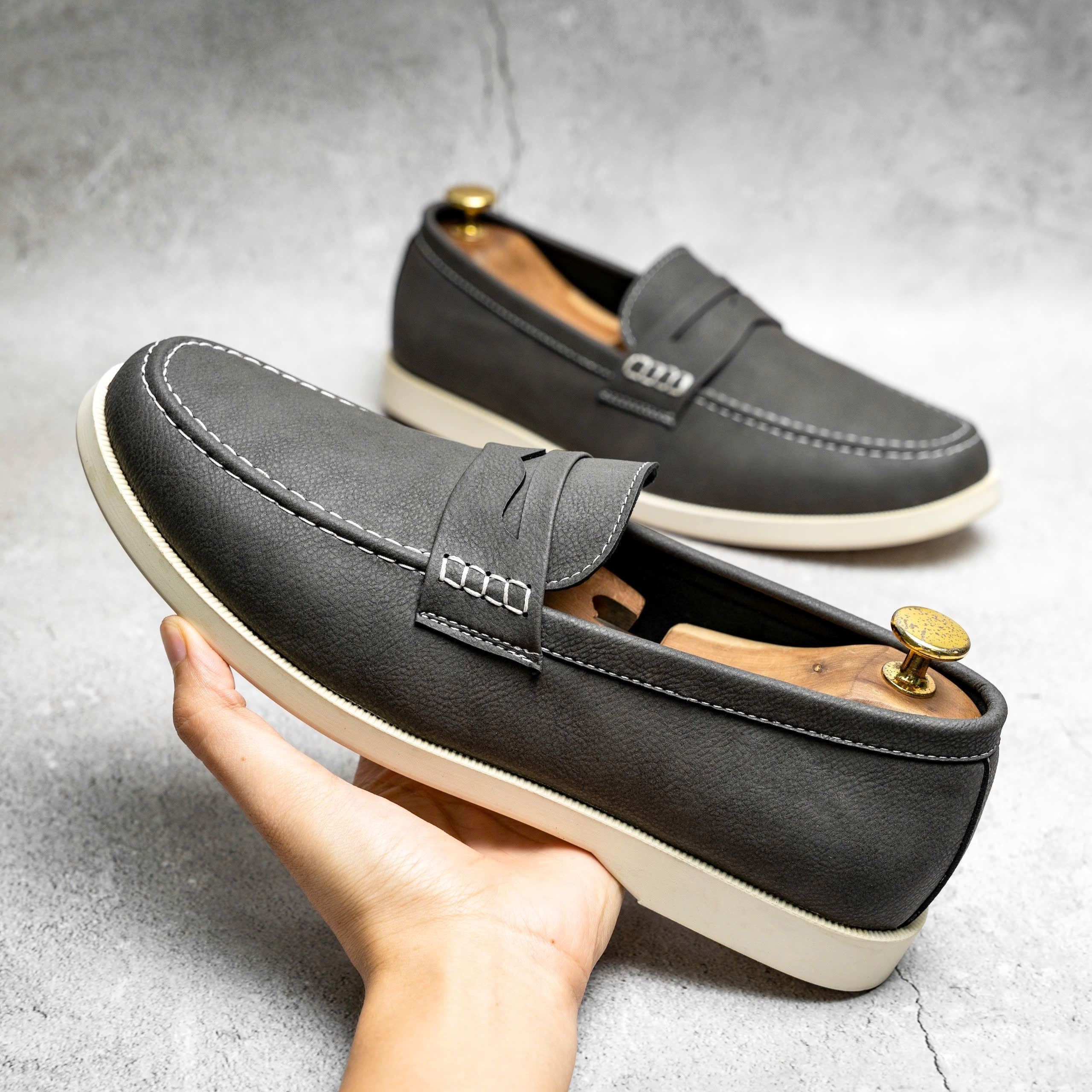 Giày lười da cao cấp CS104