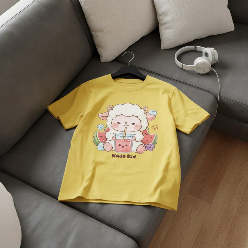 Áo thun bé trai bé gái 12 con giáp tuổi Mùi Kado 3158_thumbnail_6