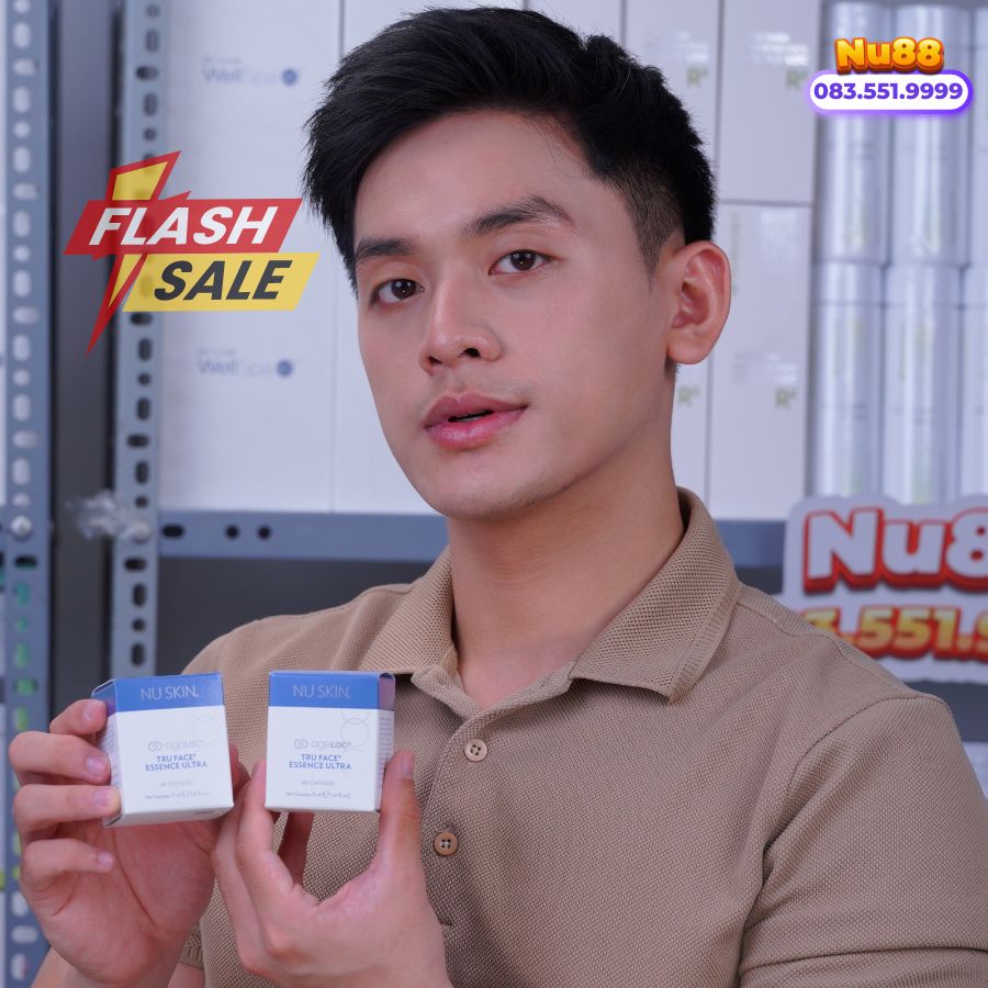 Tinh chất tạo độ săn chắc cho da ageLOC Tru Face Essence Ultra (60 viên)