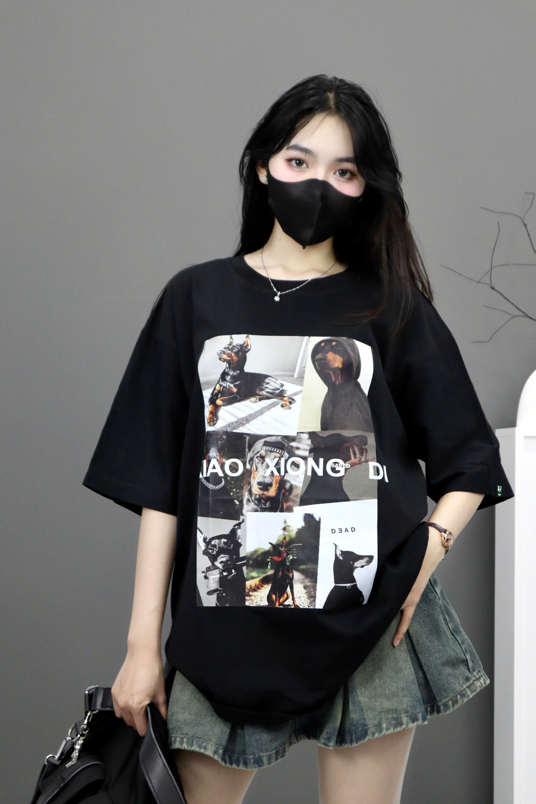 [005]Áo Thun Unisex Form Rộng Họa Tiết Hầm Hố – Chất Cotton Mịn, Nam Nữ Mặc Chuẩn Streetwear_thumbnail_2