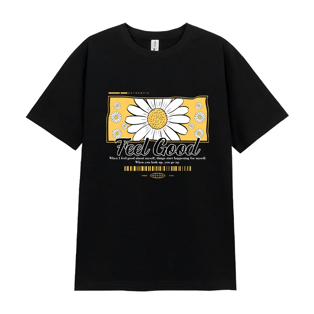 Áo thun nữ form vừa Feel Good 2536 Miucho Chic tay ngắn cổ tròn vải cotton cao cấp thoáng mát in mix_thumbnail_7