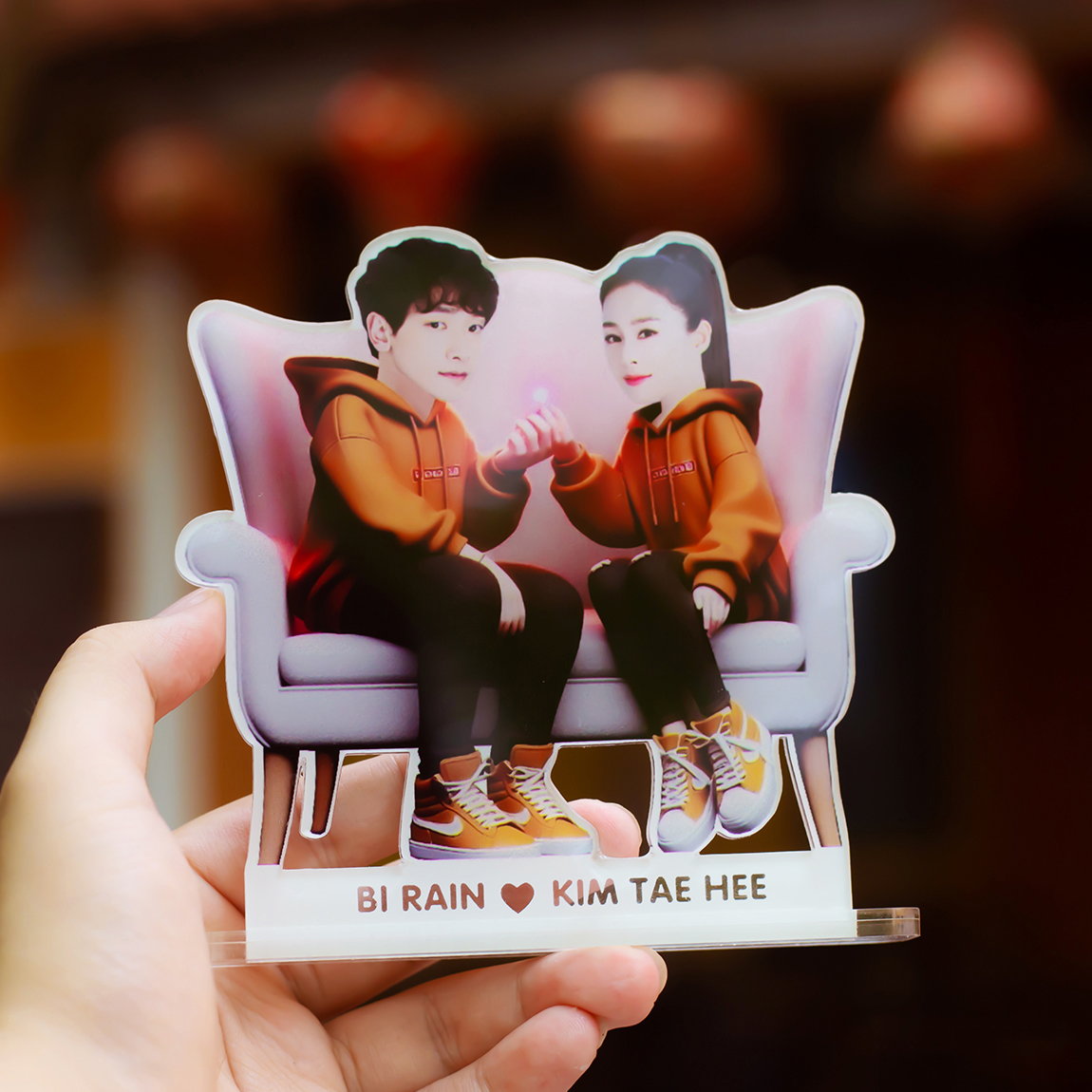 Mô Hình Mica Ghép Mặt - In Theo Yêu Cầu, Quà Tặng Vui Nhộn, Trang Trí Để Bàn_thumbnail_4