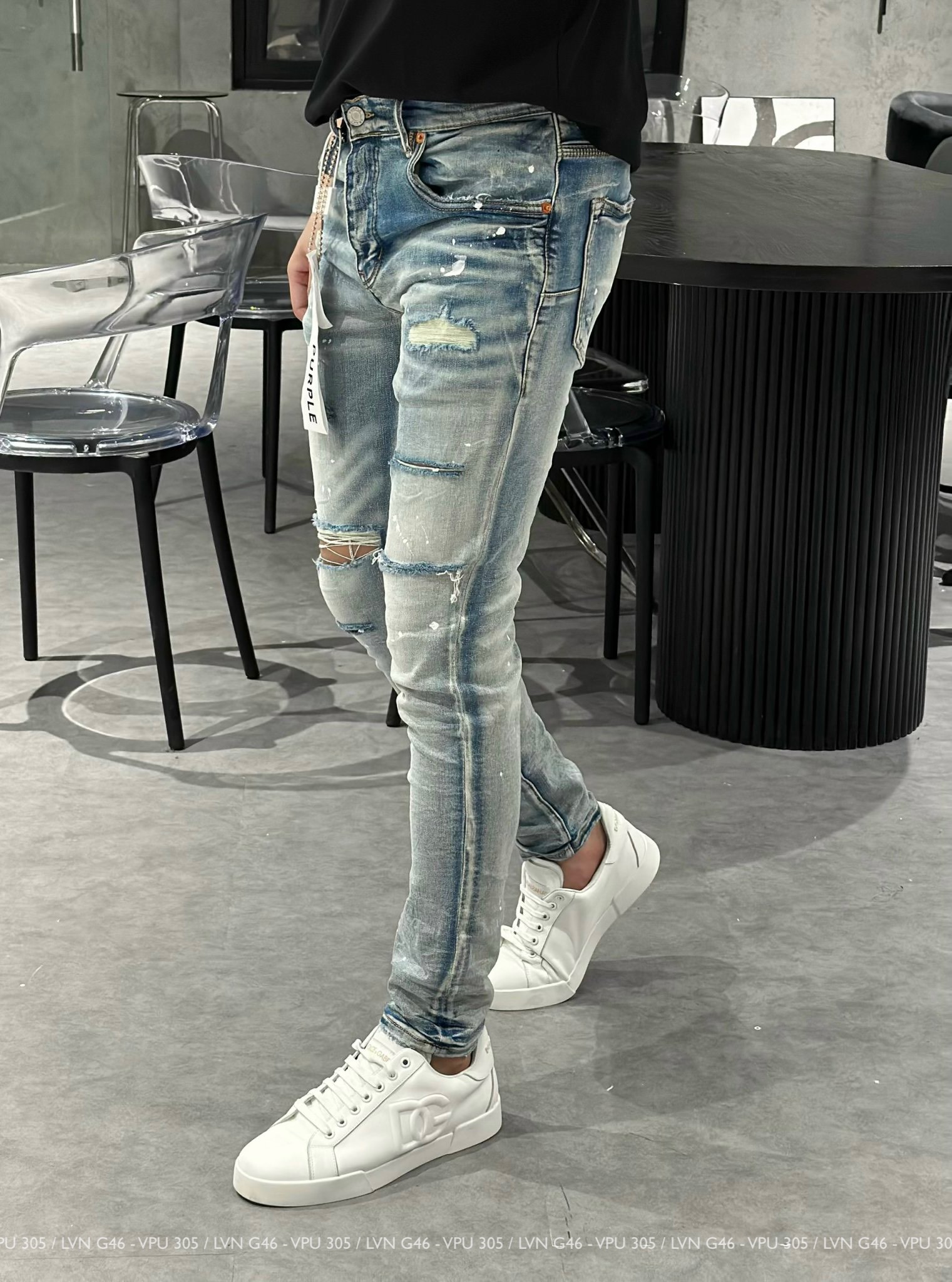 QUẦN JEANS PURPLE 305 XANH NHẠT RÁCH_thumbnail_10