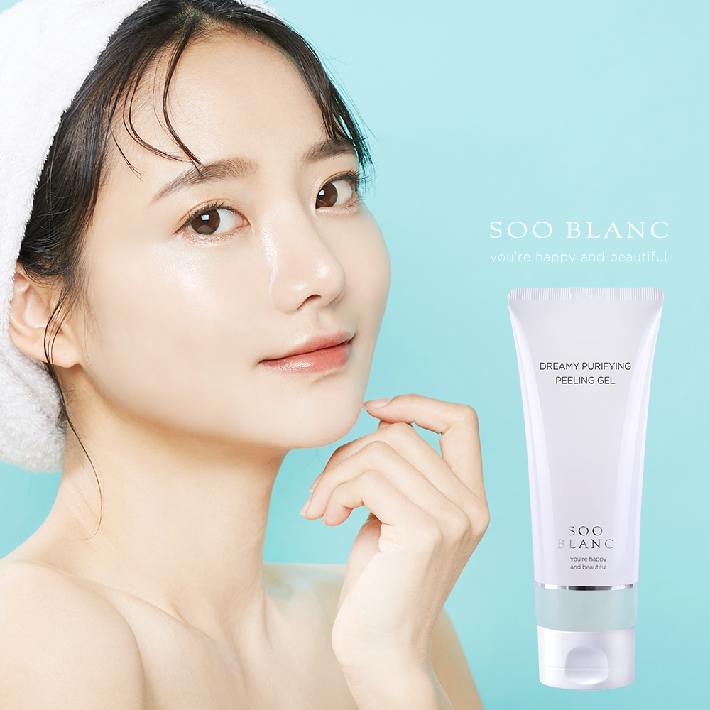 COMBO ROSE PROJECT BEGINCARE CLEANSING GEL + SOO BLANC DREAMY PURIFYING PEELING GEL -  Combo Đánh Bay Bã Nhờn Sạch Mụn Đầu Đen - Gel Rửa Mặt Thuần Chay Và Gel Tẩy Lớp Sừng -  [RP004]_thumbnail_3