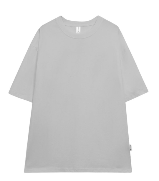 Áo thun trơn form rộng ATT01 Miucho vải cotton cổ tròn in basic Top Trắng_thumbnail_0