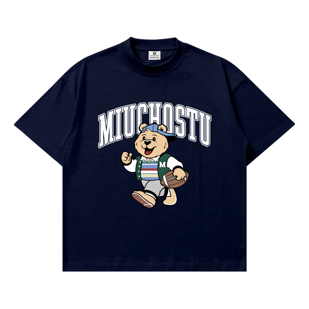 Áo thun boxy Gấu Teddy dễ thương Miucho 3091_thumbnail_12