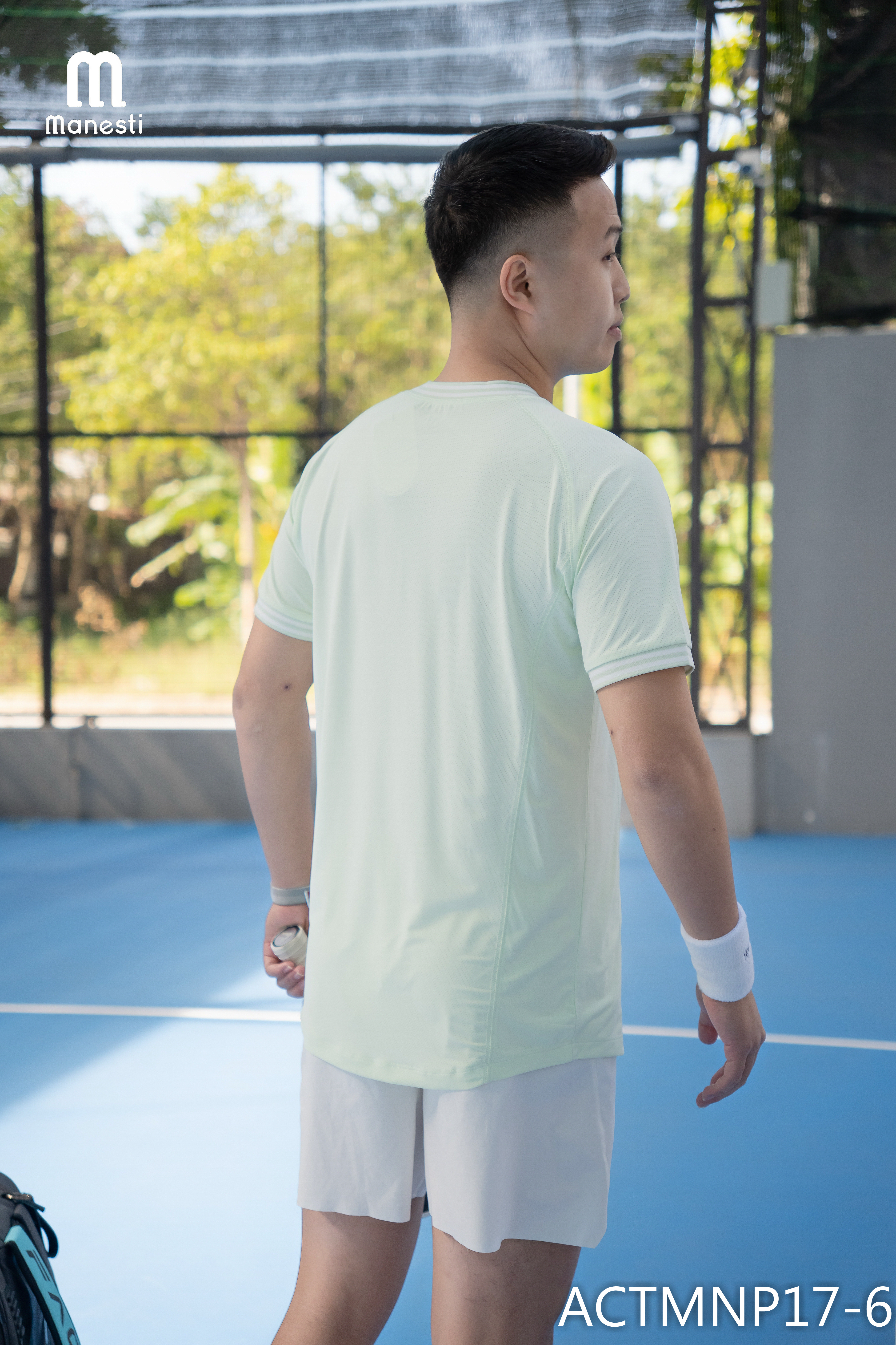 Áo thun thể thao nam chơi Pickleball/Tennis AirMesh Manesti_thumbnail_22