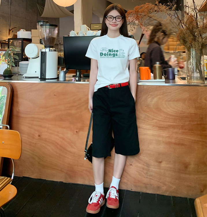 Áo baby tee dễ thương form ôm ABD1557 Miucho vải cotton co giãn in mix_thumbnail_5