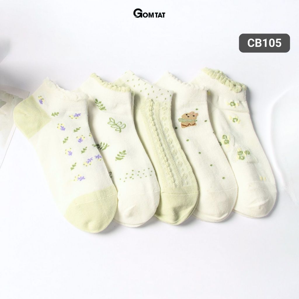 Set 5 đôi tất vớ nữ cổ ngắn UYE-CBCN_thumbnail_17