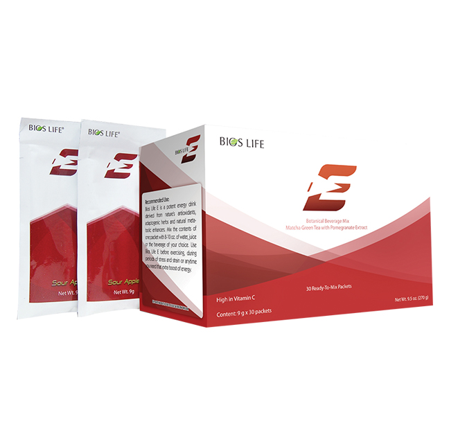 Thực phẩm bảo vệ sức khỏe Unicity BIOS LIFE E VỊ TÁO Hộp 30 gói_thumbnail_0