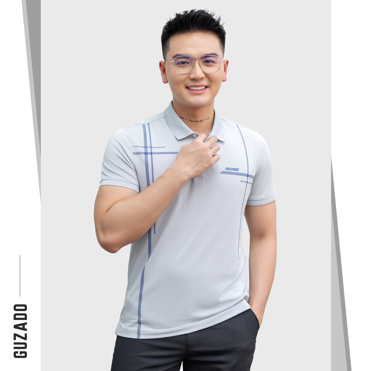 Áo Polo Nam GUZADO Sọc Thể Thao Nam Tính Sang Trọng GPS209_thumbnail_14