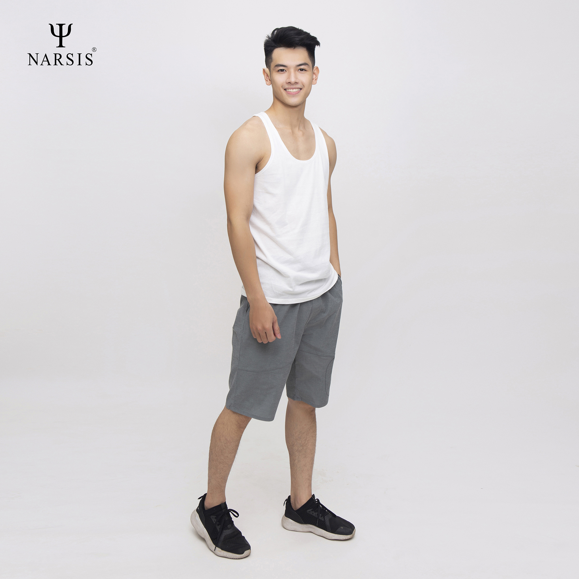 ÁO MAY Ô NAM D0015 NARSIS VẢI COTTON MỀM MẠI, CO GIÃN TỐT, VẢI THOẢI MÁI VẬN ĐỘNG, HÚT ẨM TỐT_thumbnail_2