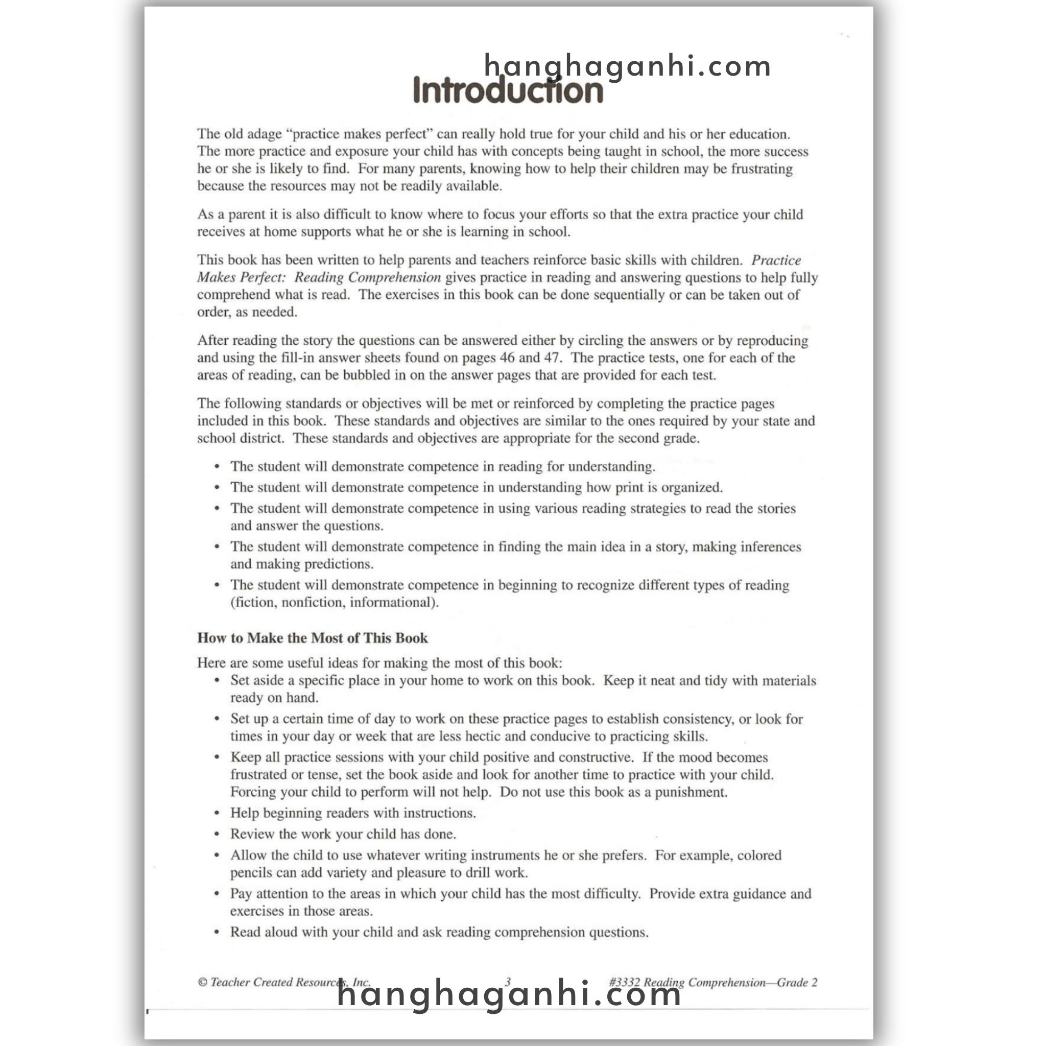 Reading Comprehension Grade 2 Teacher Created Resources, sách đọc hiểu lớp 2_thumbnail_2