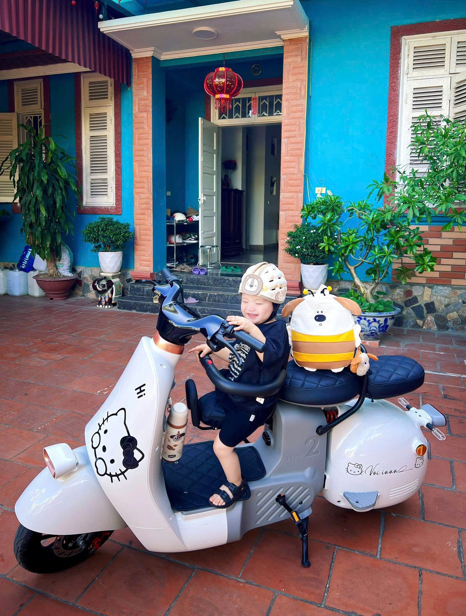 Balo cún ong ( NÂU )_thumbnail_2