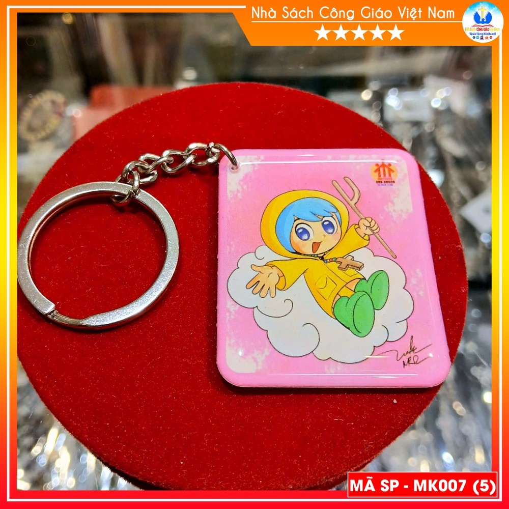 Móc khóa dẻo Luce - Linh vật năm thánh 2025 Vatican MK007 Quà tặng Công Giáo, NOEL, GIÁNG SINH, sinh nhật ý nghĩa_thumbnail_4