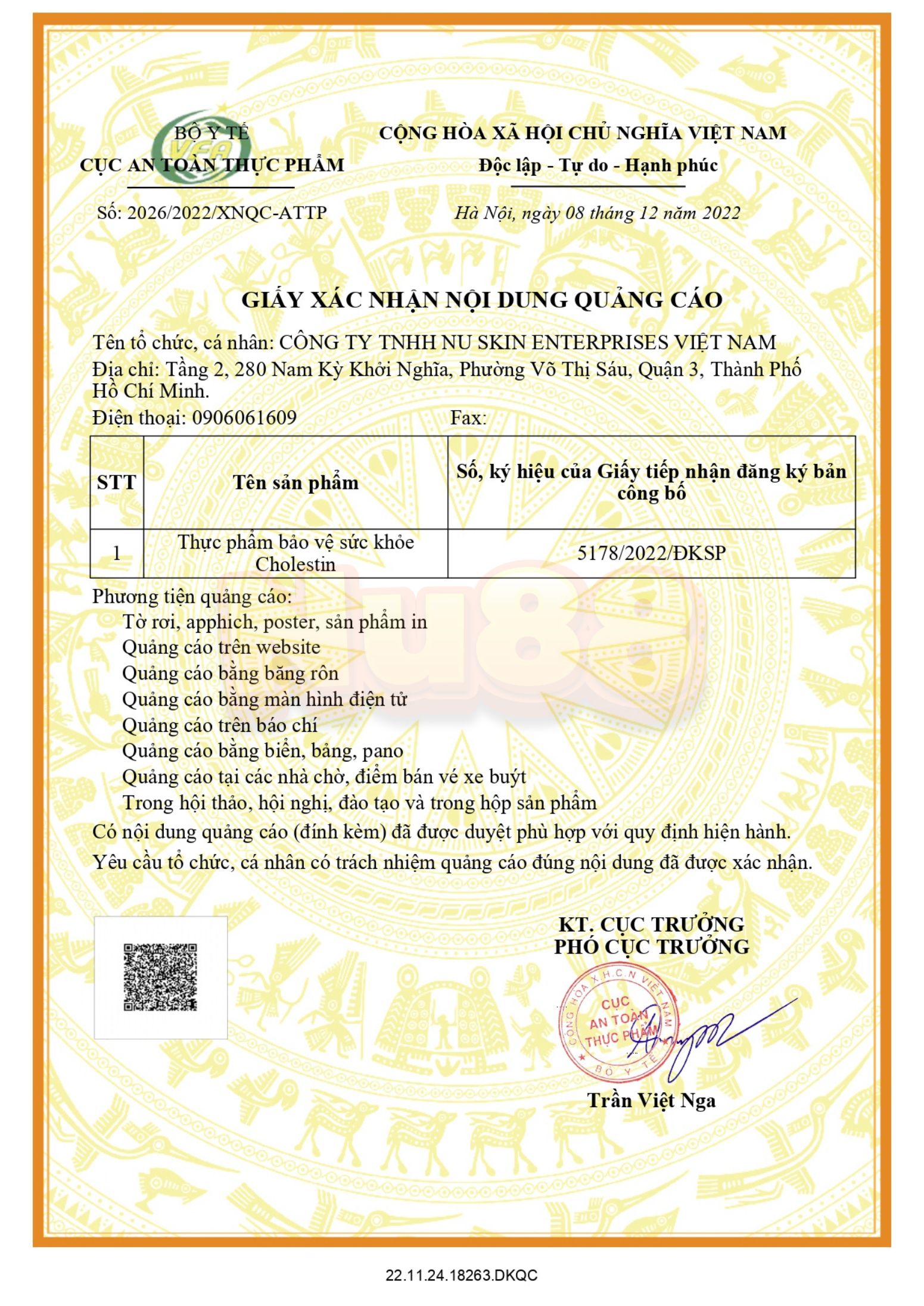 Thực phẩm bảo vệ sức khỏe Cholestin_thumbnail_5