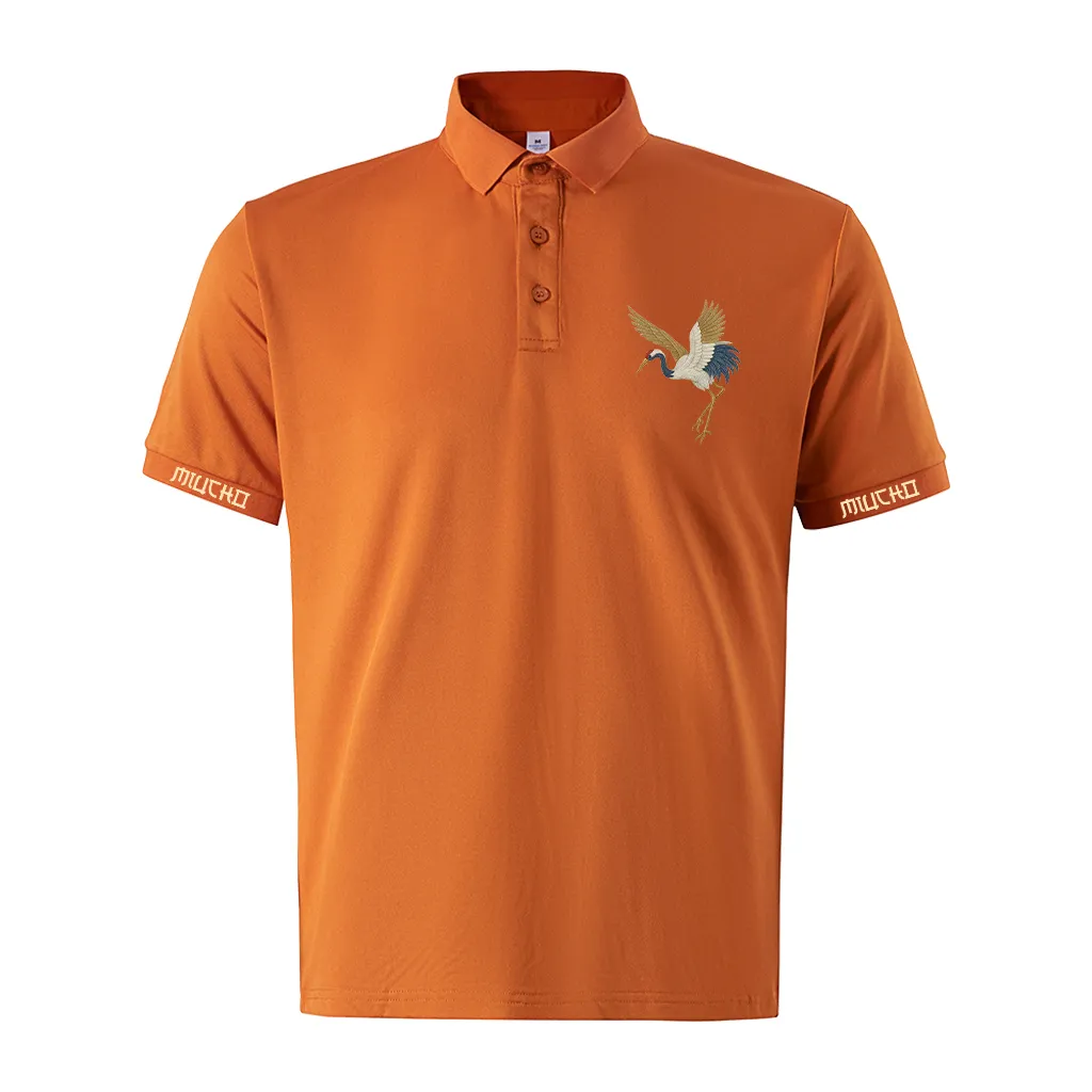 Áo polo cá sấu nam form vừa 2503 Miucho Iconic vải polyester thoáng mát phong cách basic in artwork_thumbnail_11