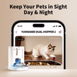 PETKIT YumShare Dual-hopper Automatic Pet Feeder with Camera