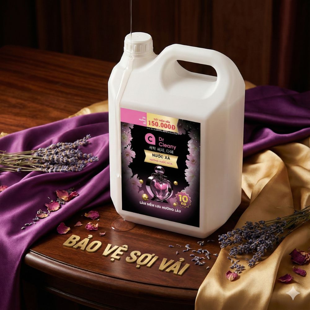 Nước xả Dr Cleany 10KG (Đen)