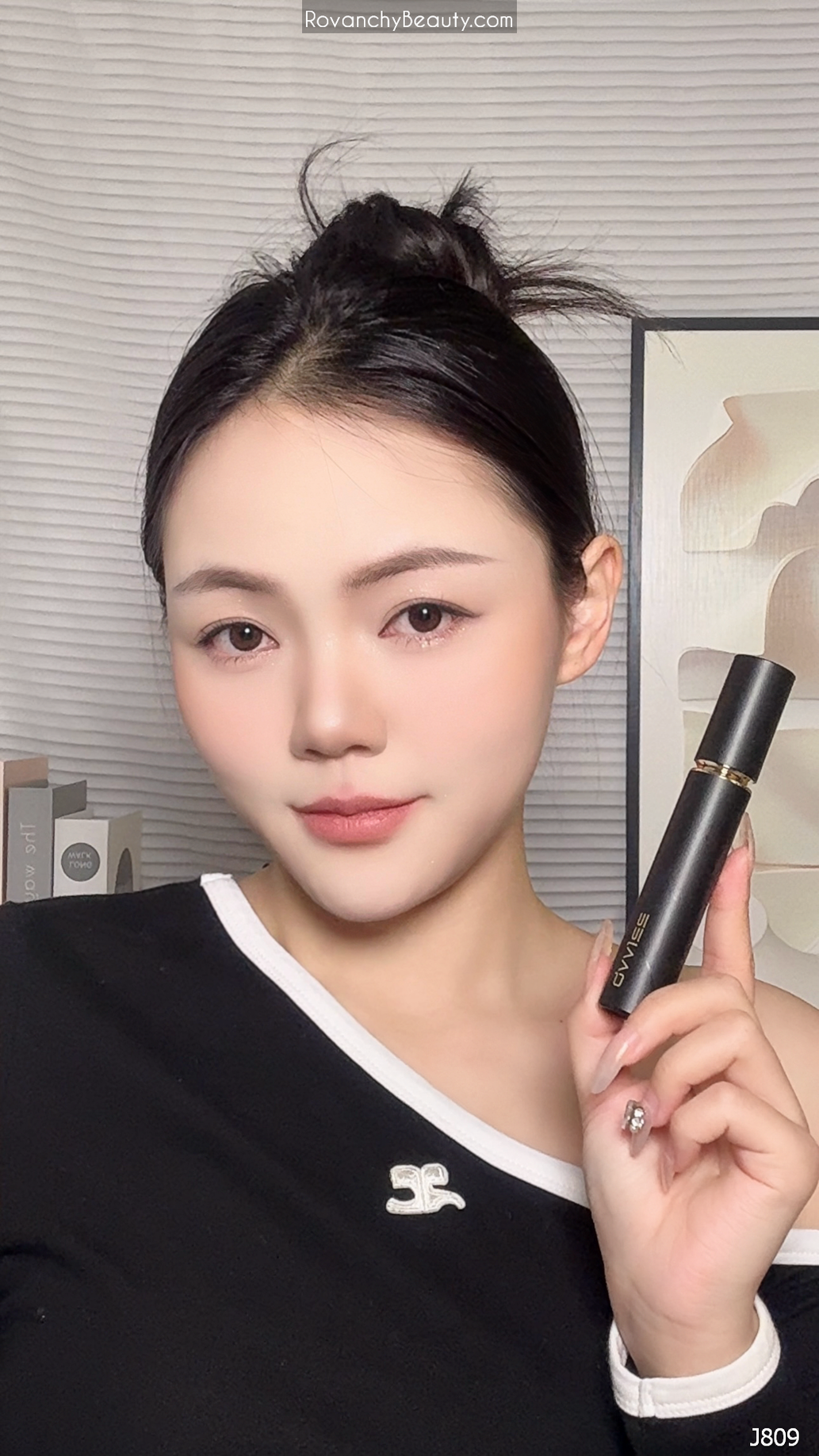 Chuốt Mi Siêu Mịn QAAJEE J809 - Công Nghệ Mới, Chống Nước, Dưỡng Mi Tối Ưu, Không Lem_thumbnail_4