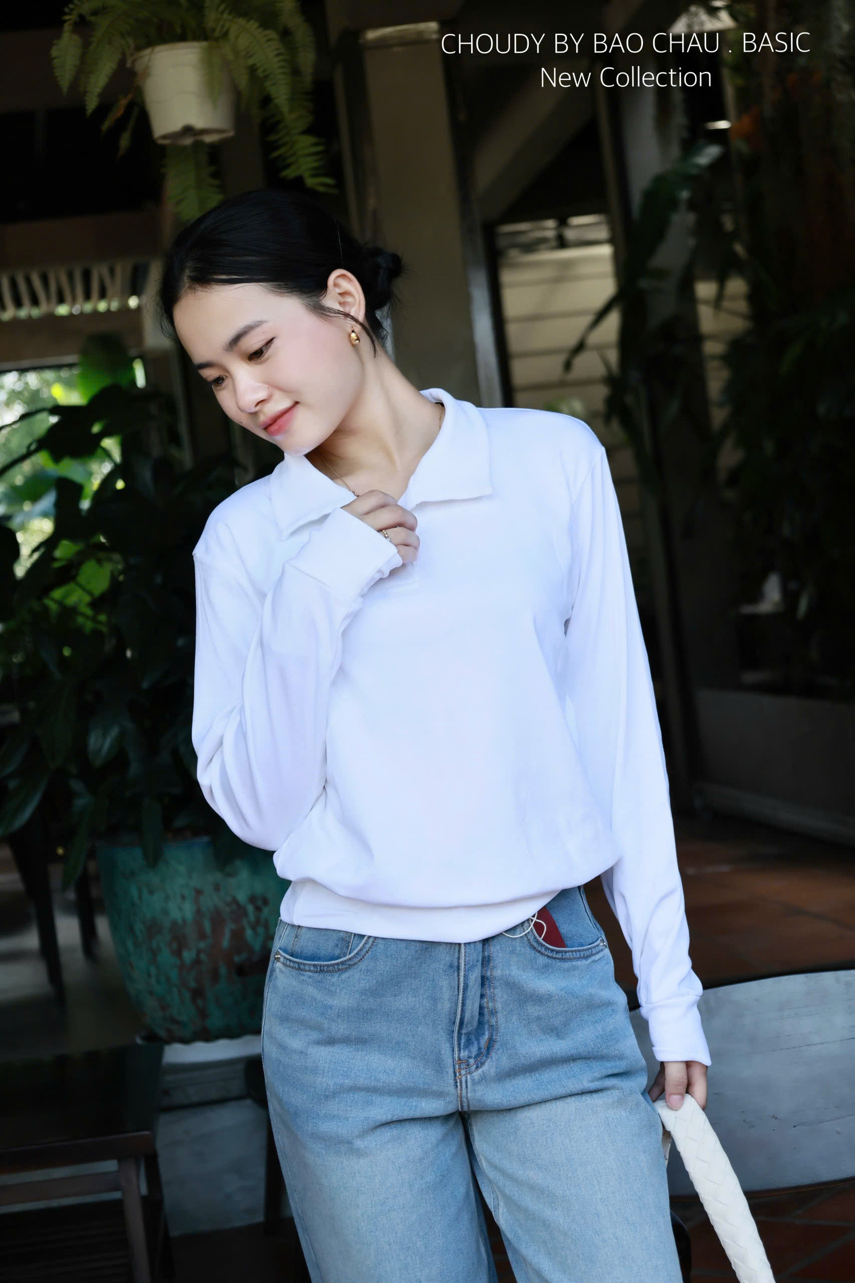 SALE A548 ÁO THUN TAY DÀI 4 MÀU