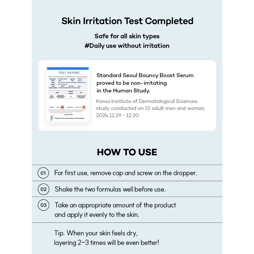 [Standard Seoul] Hydrating Bouncy Boost Serum, Brightening Bouncy Boost Serum, Firming Bouncy Boost Serum 30ml - Glass Glow Skin_thumbnail_10