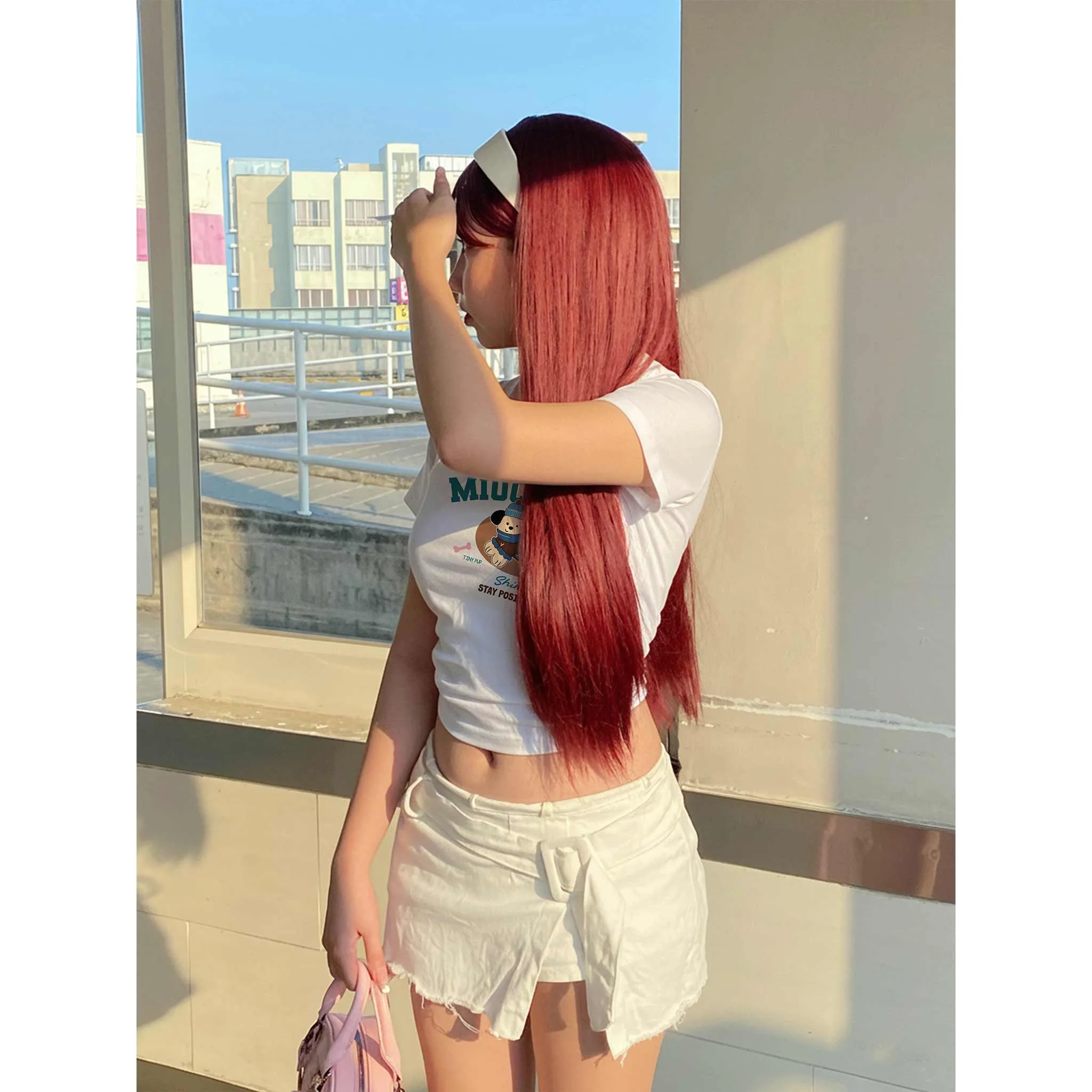 Áo thun babytee nữ Miucho vải cotton co giãn 2 chiều thoáng mát cổ tròn local brand in mix 2822_thumbnail_3