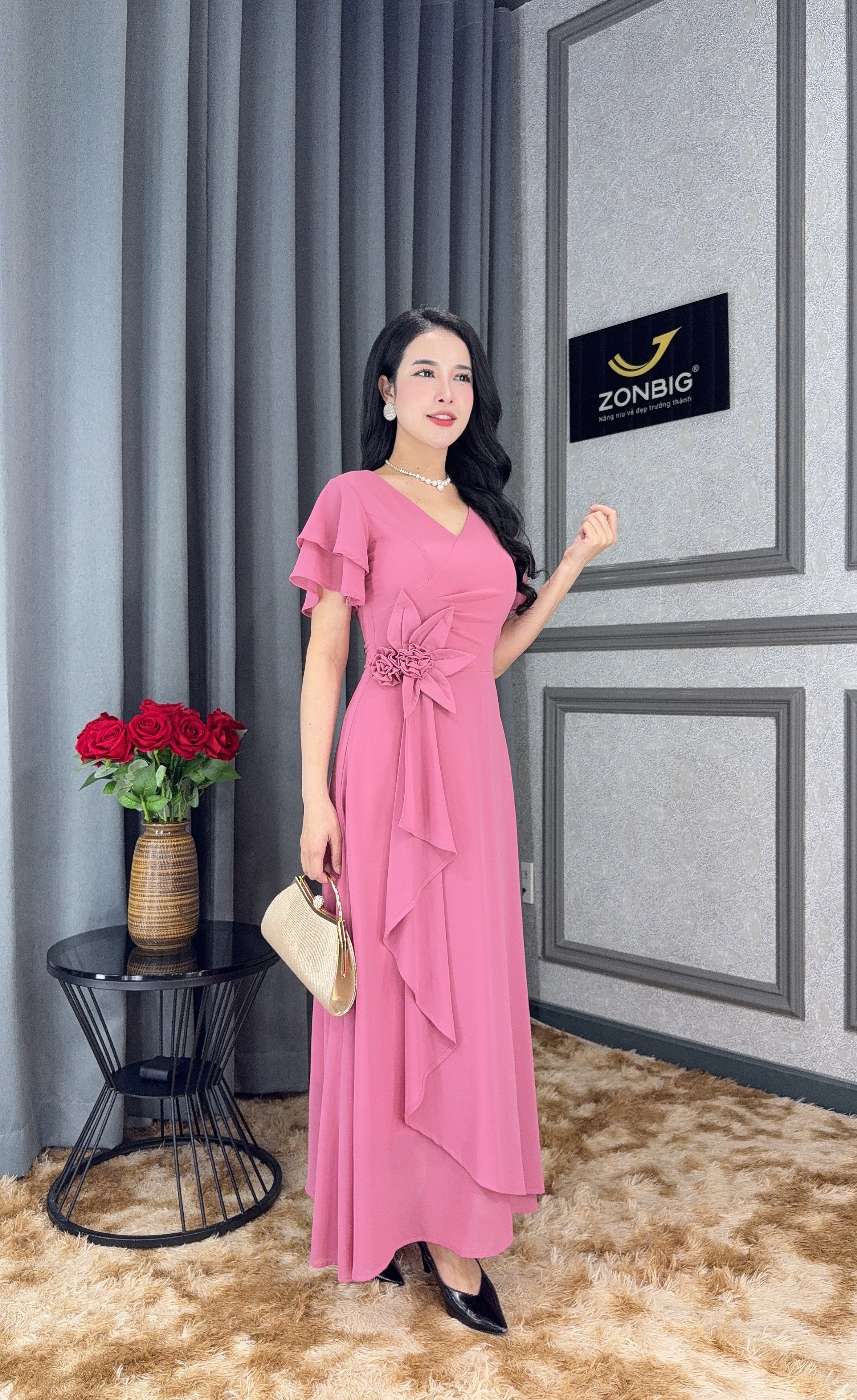 Đầm xòe - Y2079 - Thương hiệu Zonbig_thumbnail_6