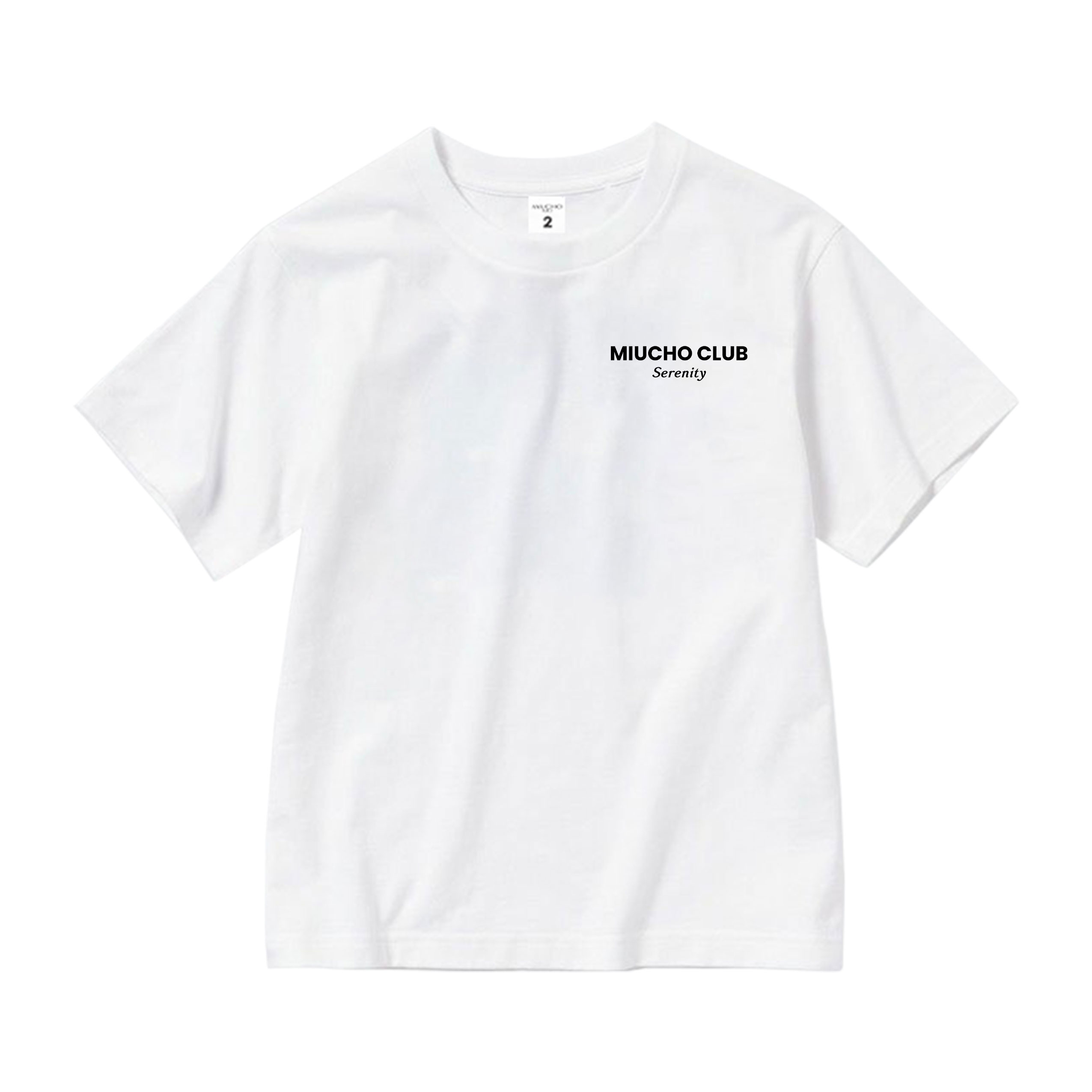 Áo thun trẻ em form rộng thoải mái AED1231 Miucho Kid tay ngắn vải cotton cổ tròn in typography_thumbnail_0