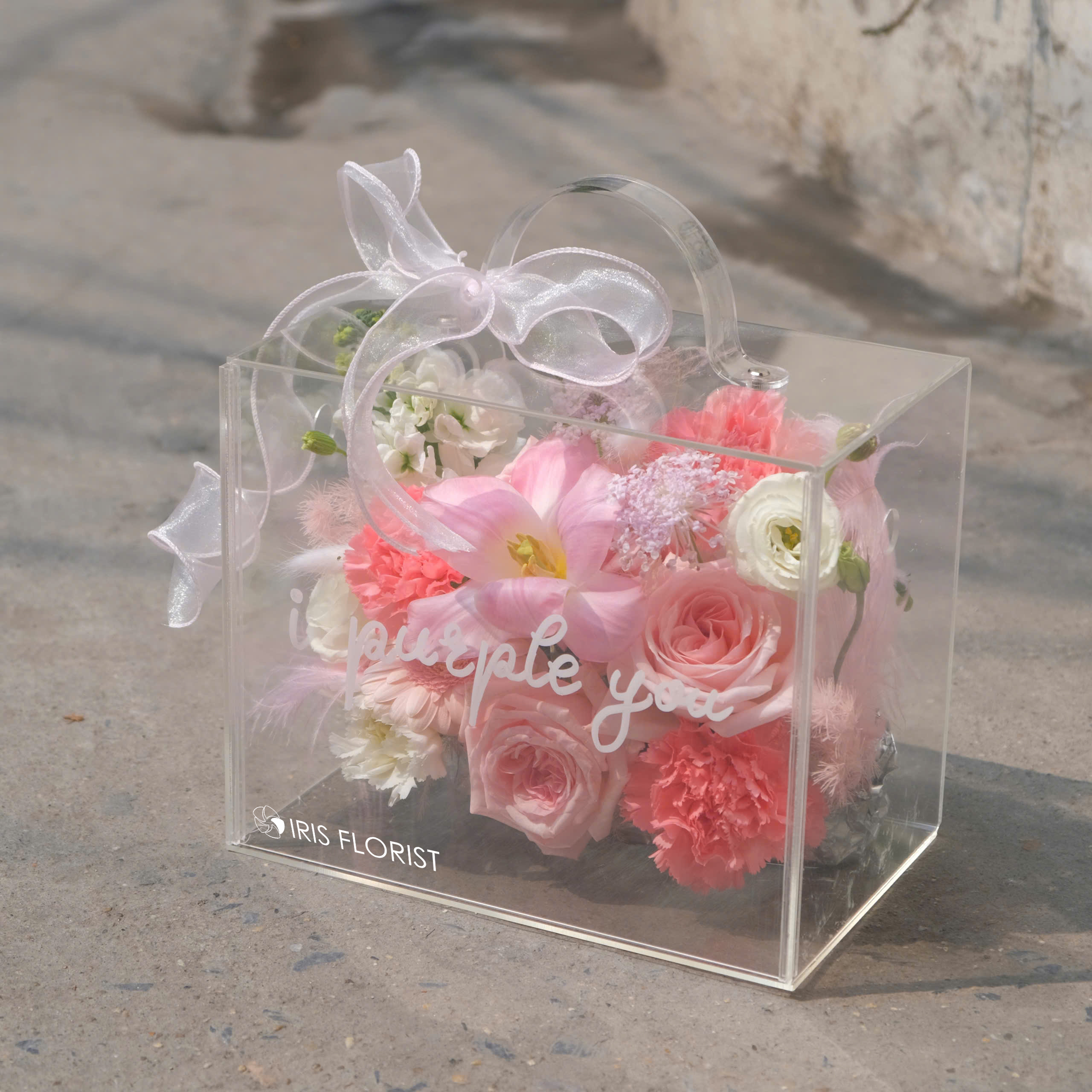 Box Mica - Tone hồng - Size S