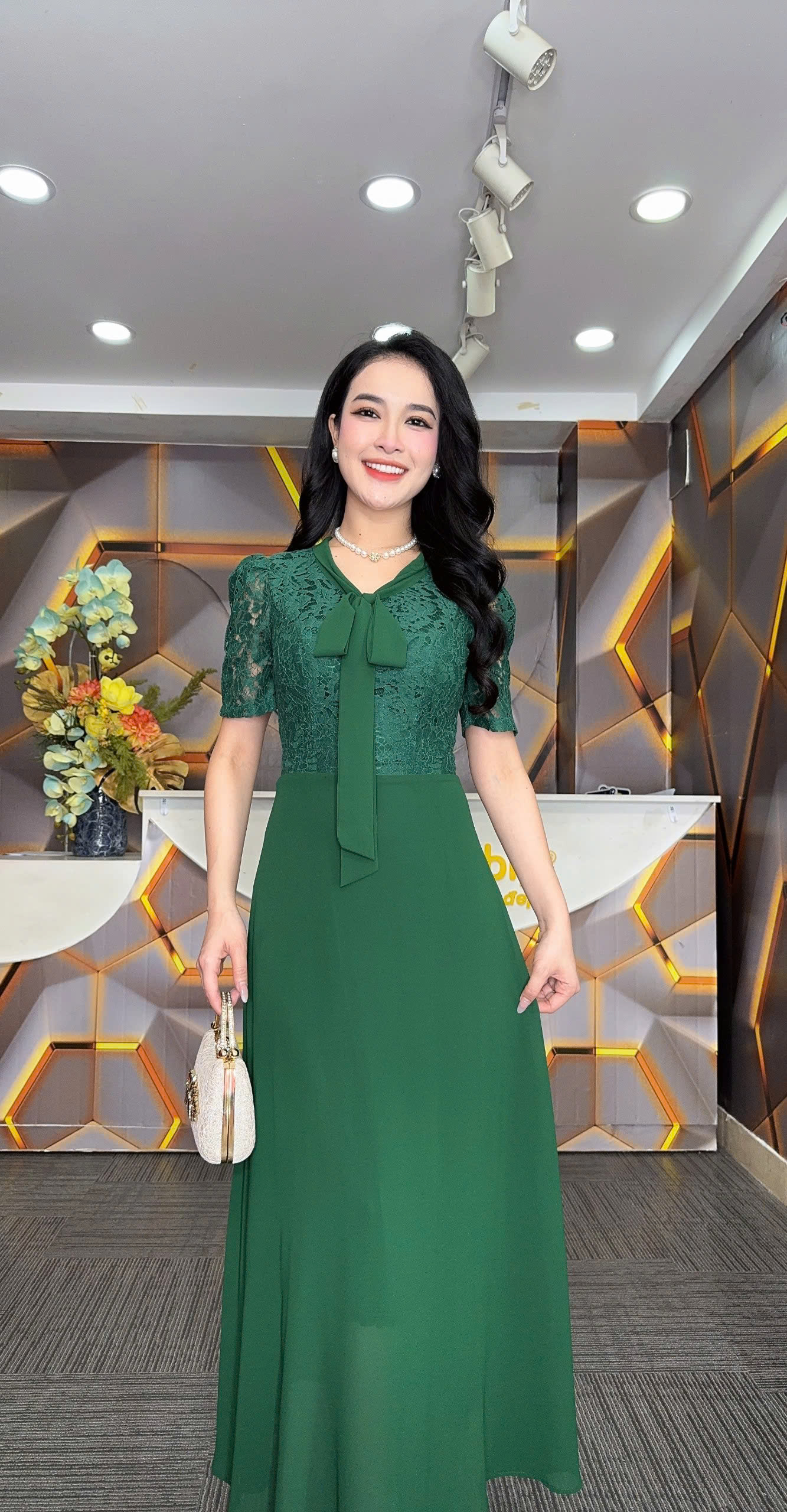 Đầm xòe - Y1865 - Thương hiệu Zonbig_thumbnail_2