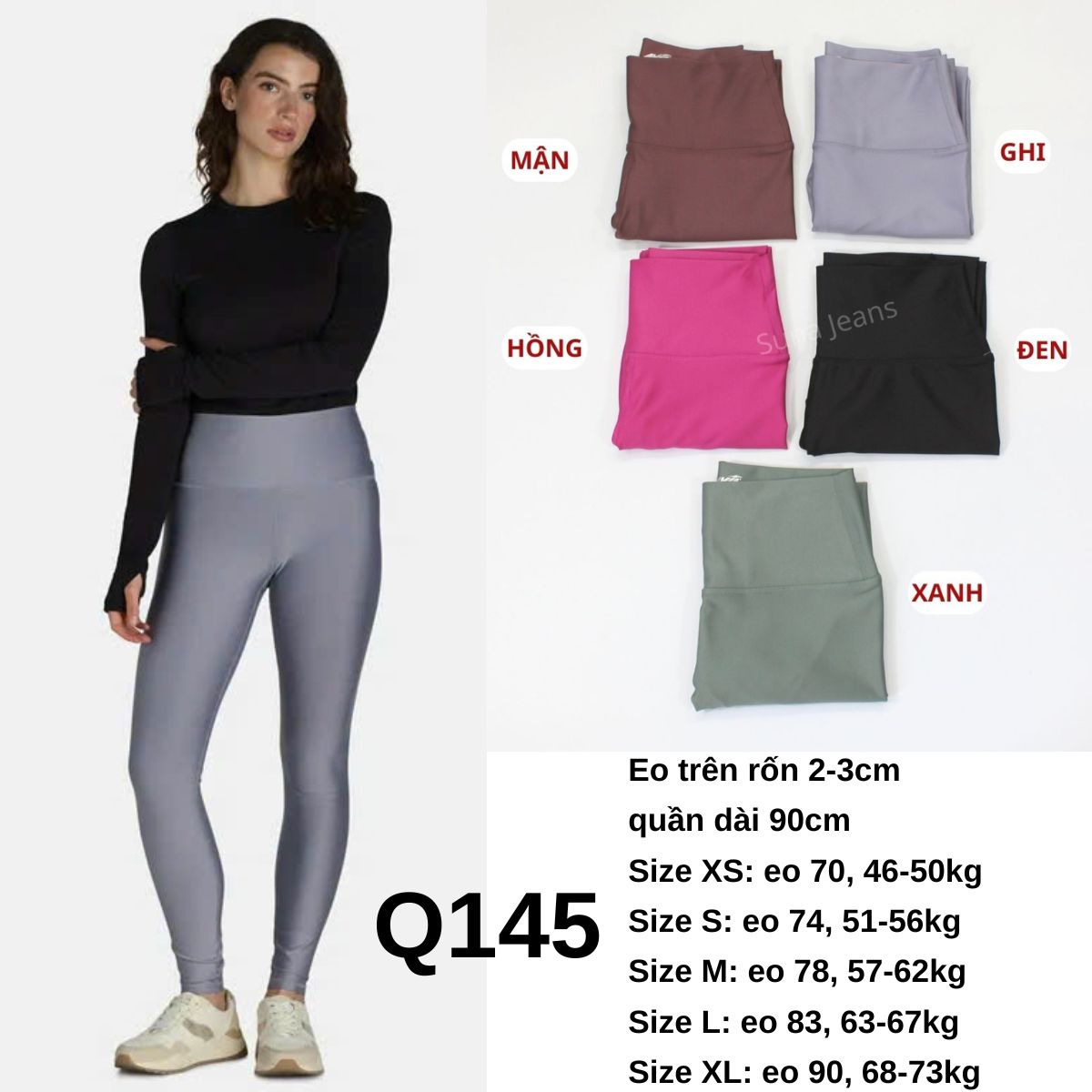 Q145 - Quần tập Skinny