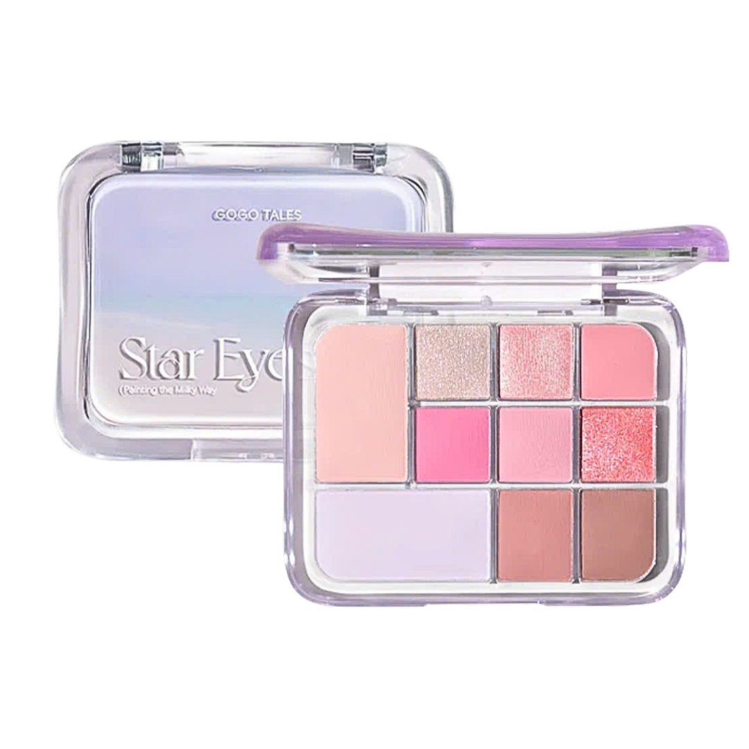 [GOGO TALES] Bảng phấn mắt 10 ô Gogotales Heart Star Mist (GT826)