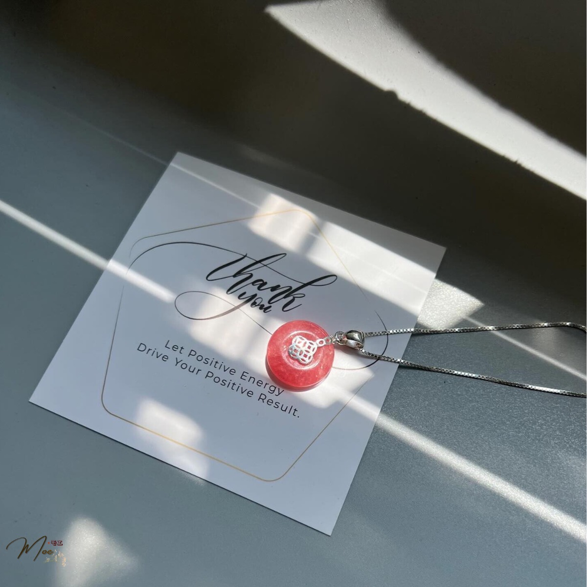 D252 - Dây chuyền đồng điếu mix hoa mai bạc