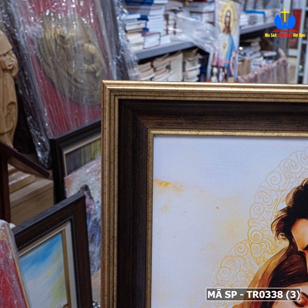 Tranh canvas Gia Đình Thánh Gia 50x50cm_thumbnail_2