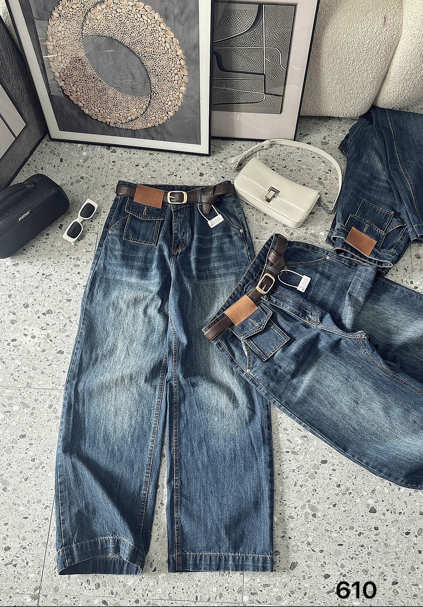 BIGSIZE NỮ - Quần jean suông phối túi T-QJ610_thumbnail_2