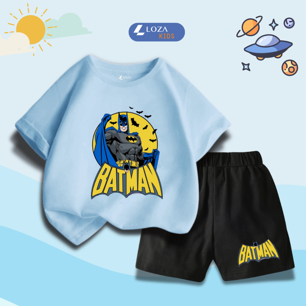 Set bộ bé trai in hình 'Mavel - Batman' - Loza Kids SB340_thumbnail_9