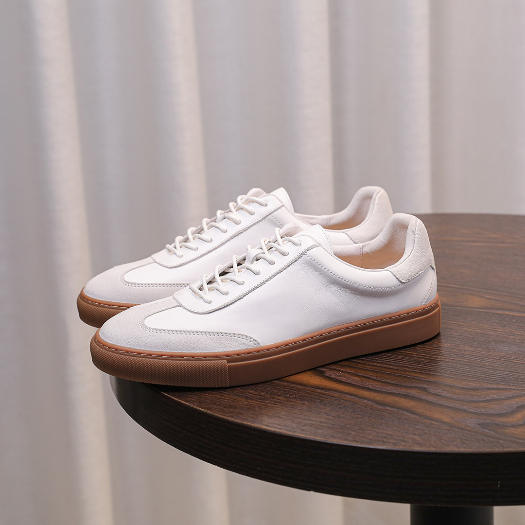 Giày thể thao nam mũi tròn mùa hè – Da bò thoải mái, giản dị, thoáng khí, giày rèn luyện đạo đức mũi tròn có dây buộc đa năng_thumbnail_3