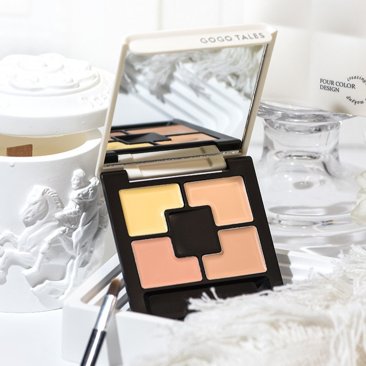 [GOGO TALES] Bảng che khuyết điểm 4 ô Gogotales Light Makeup Moisturizing 4.8g (GT759)_thumbnail_2