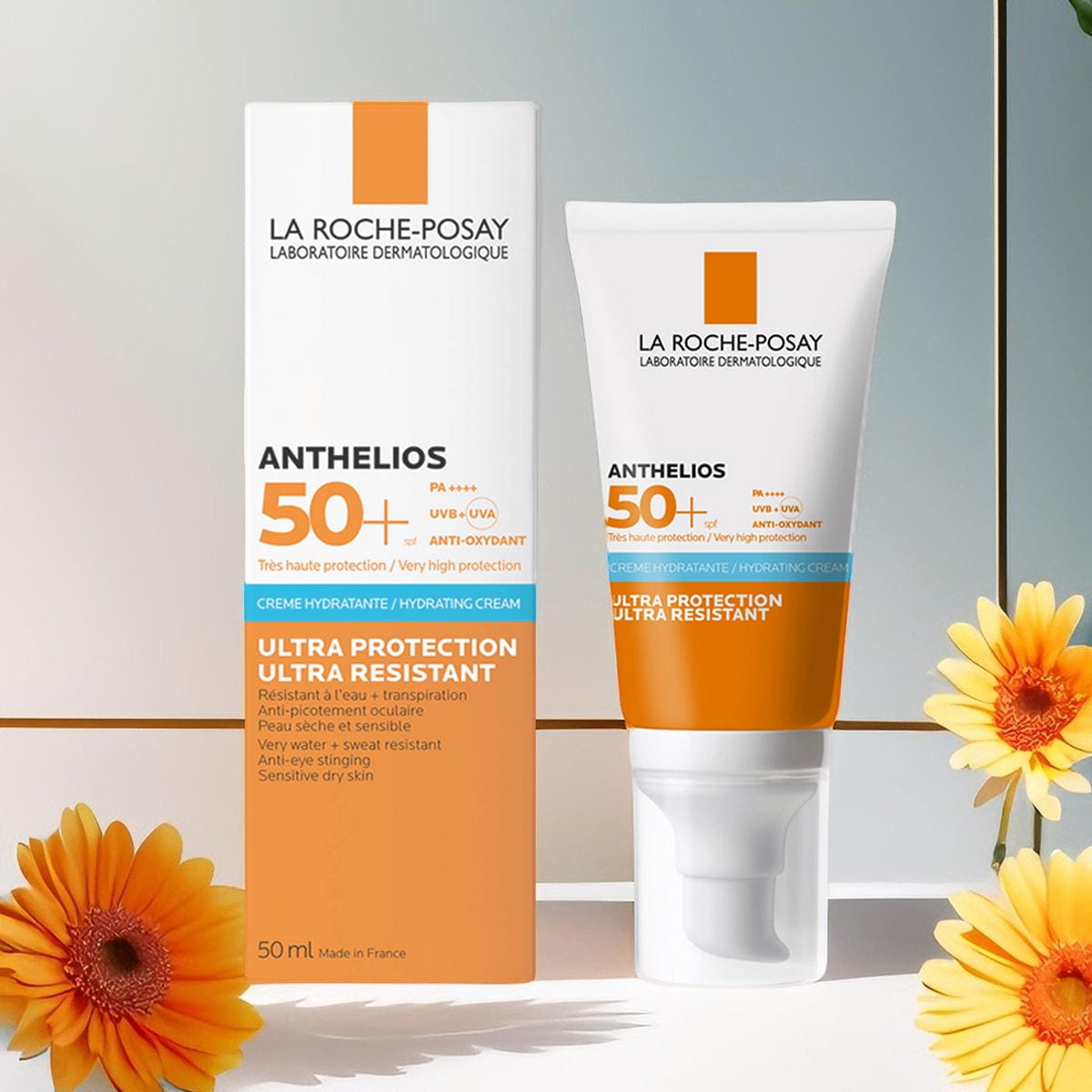 Kem chống nắng cho da thường và khô La Roche-Posay Anthelios Hydrating Cream SPF50+ 50ml_thumbnail_1