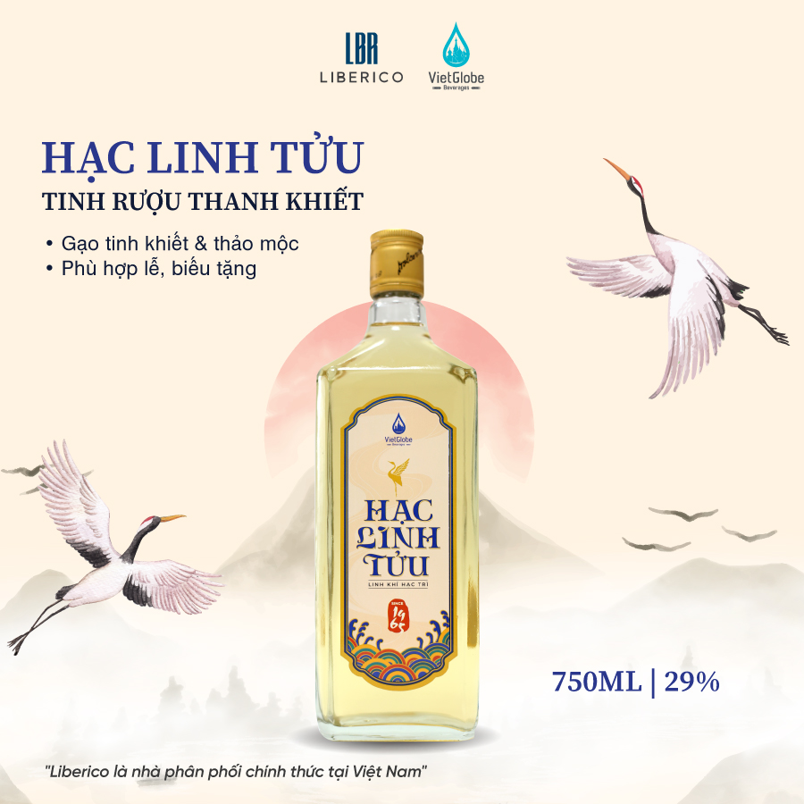 Rượu Hạc Linh Tửu 36% Vol - 750ml