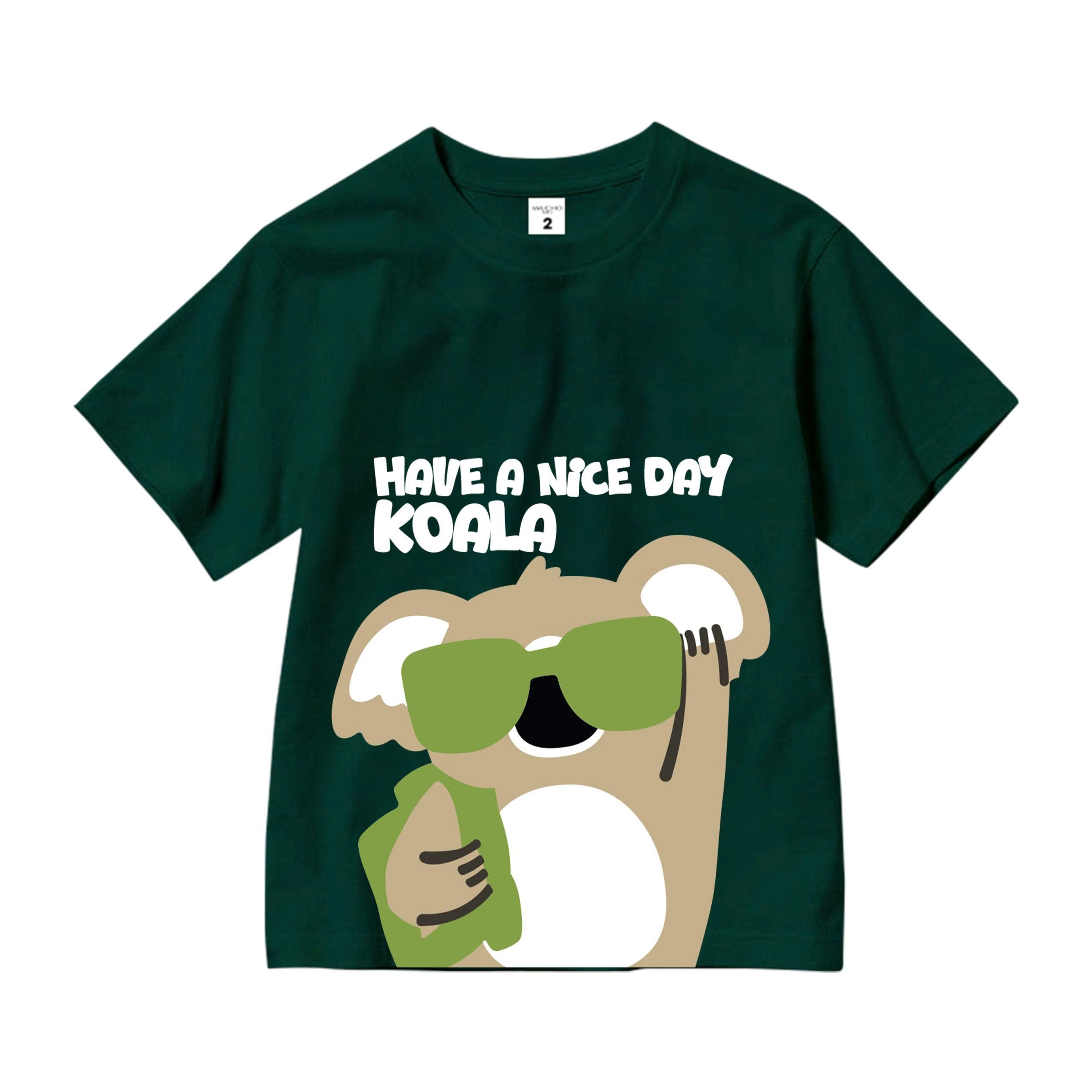 Áo thun form rộng in họa tiết dễ thương cho bé AED2305 Miucho Kid vải cotton thoáng mát mềm mại_thumbnail_9