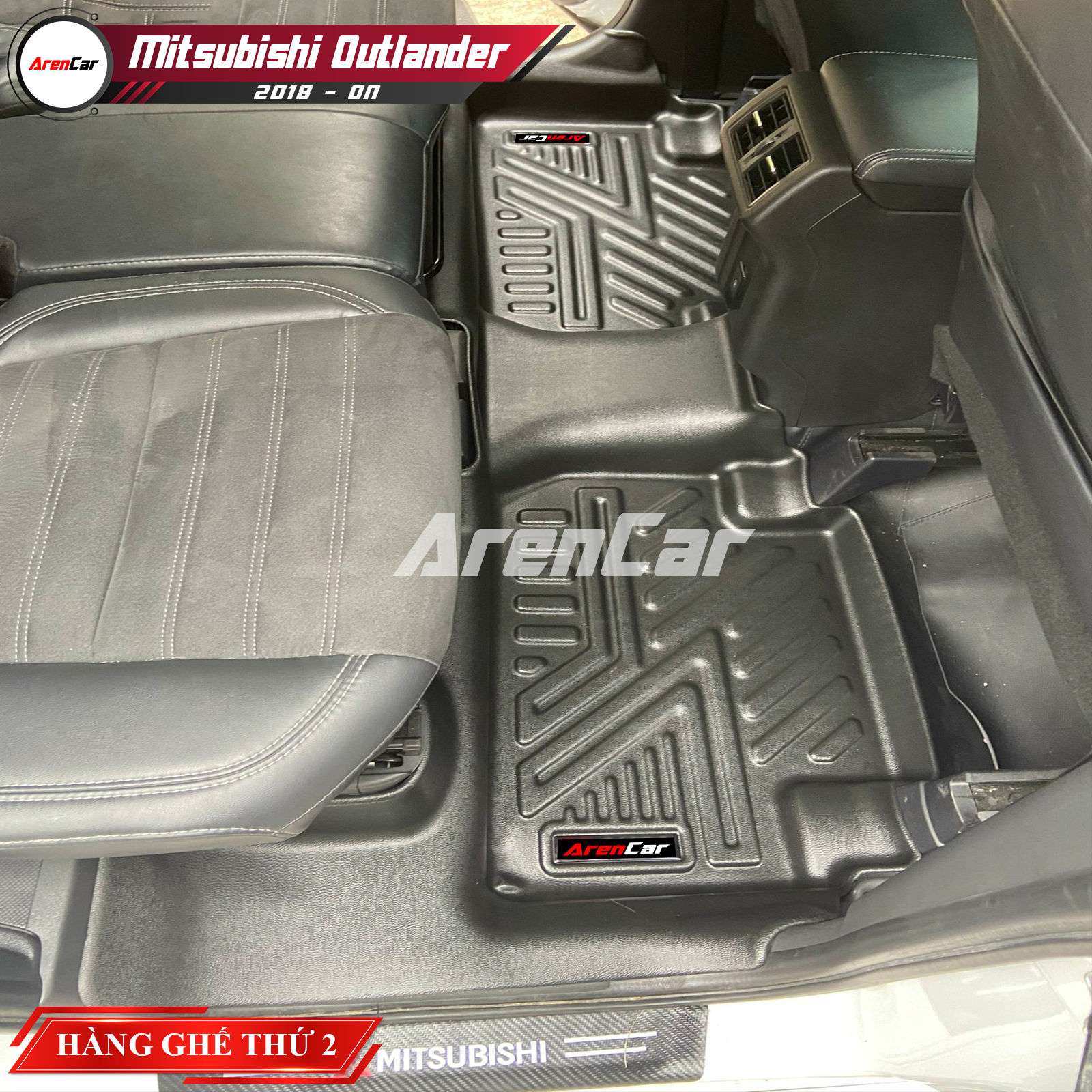[Aren Car] Thảm Lót Sàn Ô Tô TPE Khuôn Đúc Mitsubishi Outlander_thumbnail_6