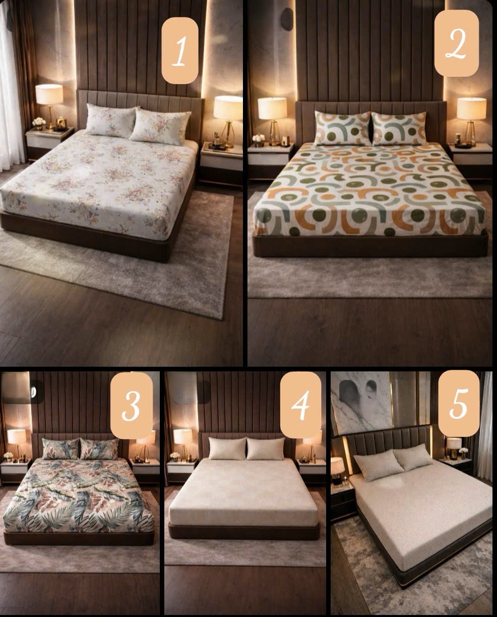 Bộ Ga Giường Microfiber Aria Home